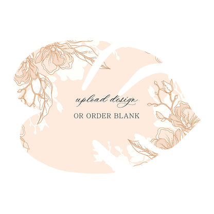 Custom Wedding Prints on Diecut Shaped Cardstock | Shape P102