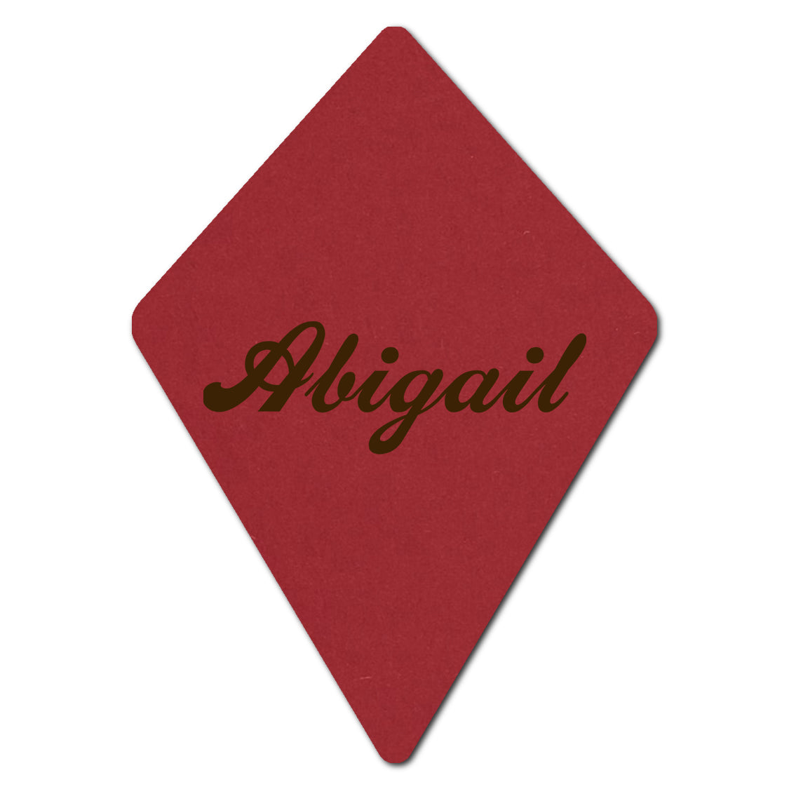 Individually Personalized Wedding Prints on Diecut Cardstock - Shape P104