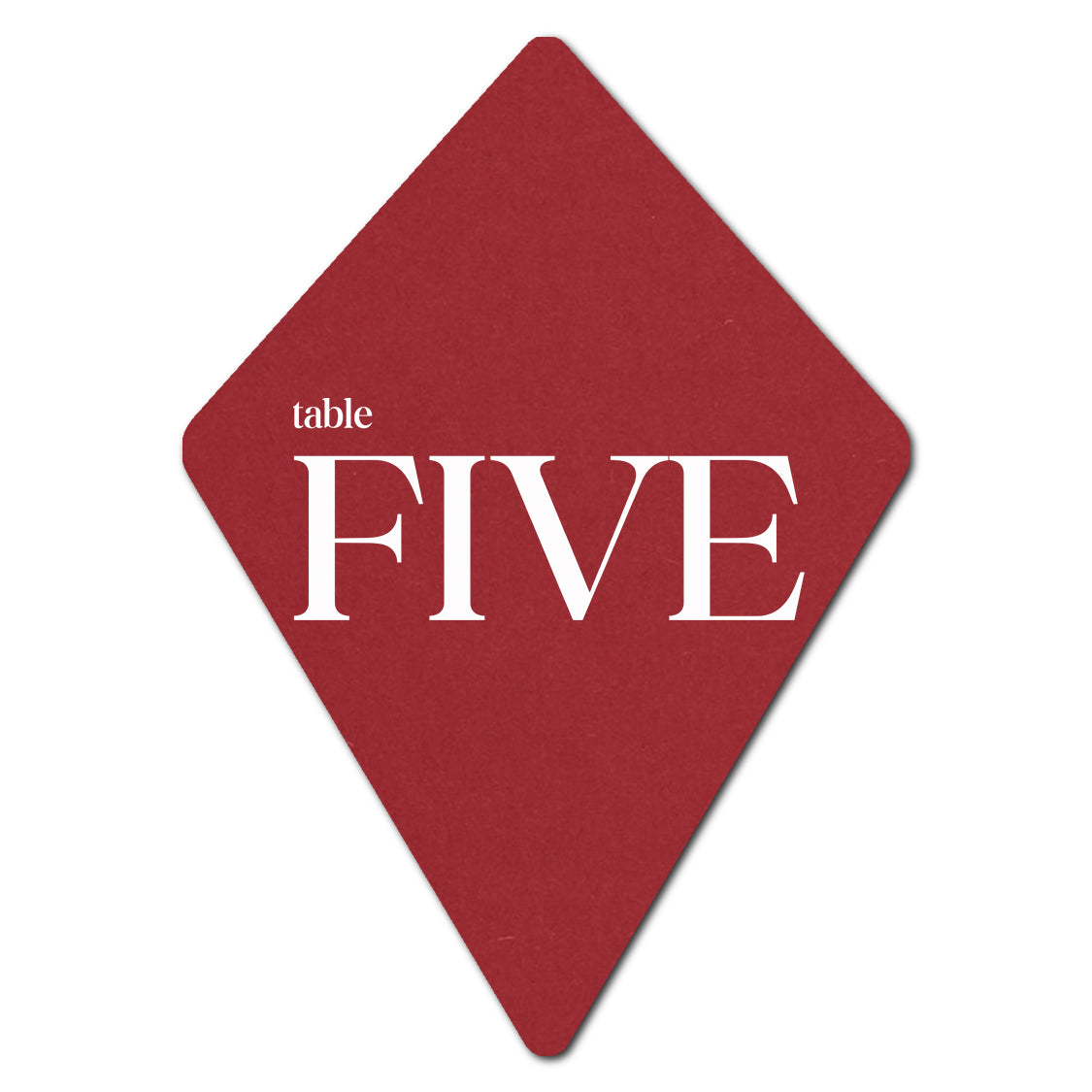 Individually Personalized Wedding Prints on Diecut Cardstock - Shape P104