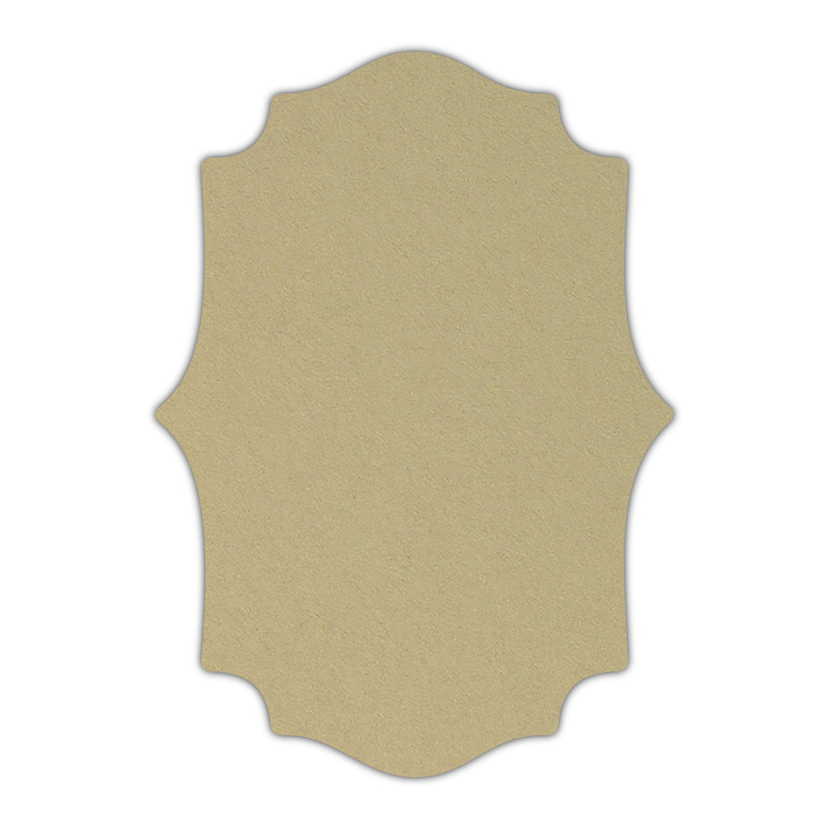 CMYK Print on Shimmer Champagne Cardstock | Shape P10 | 8" x 10"