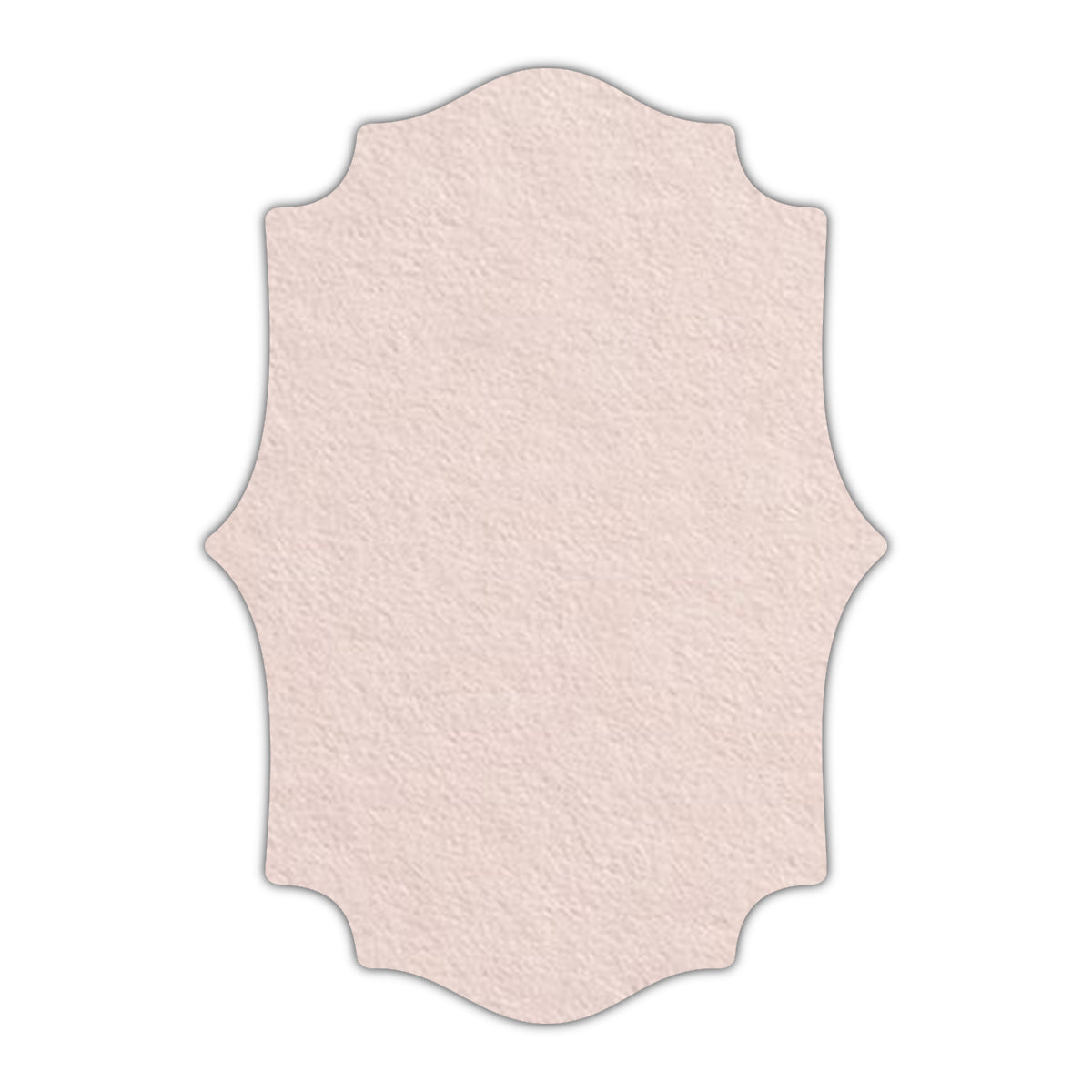 CMYK Print on Chardonnay Cardstock | Shape P10 | 8.5" x 11"