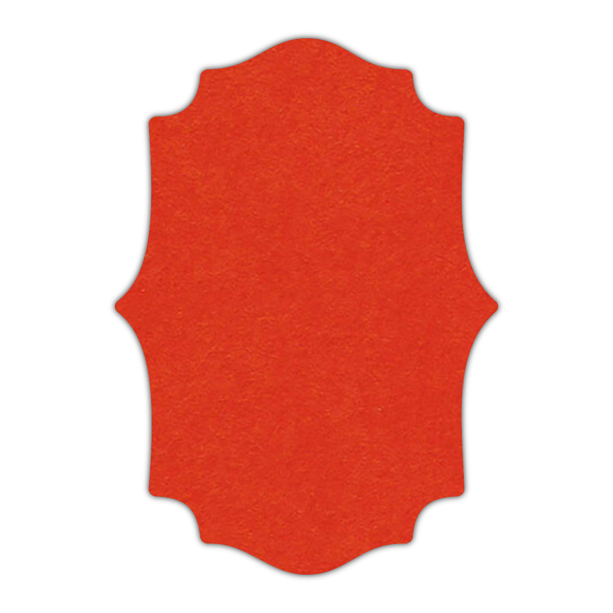 CMYK Print on Chili Pepper Cardstock | Shape P10 | 4.25" x 5.5"