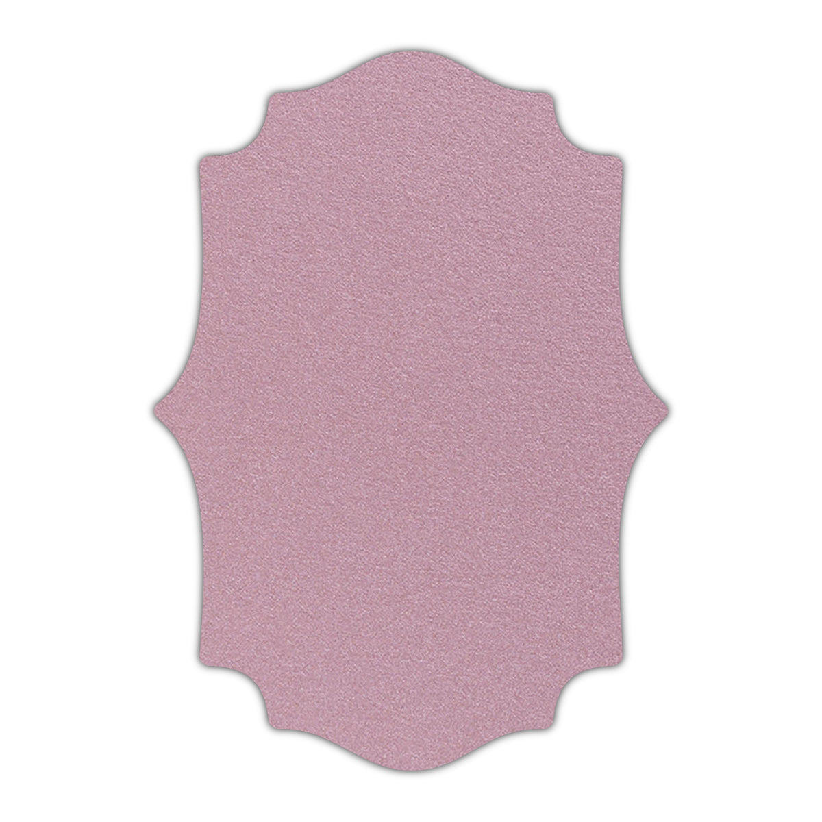 CMYK Print on Shimmer Rose Gold Cardstock | Shape P10 | 11" x 17"