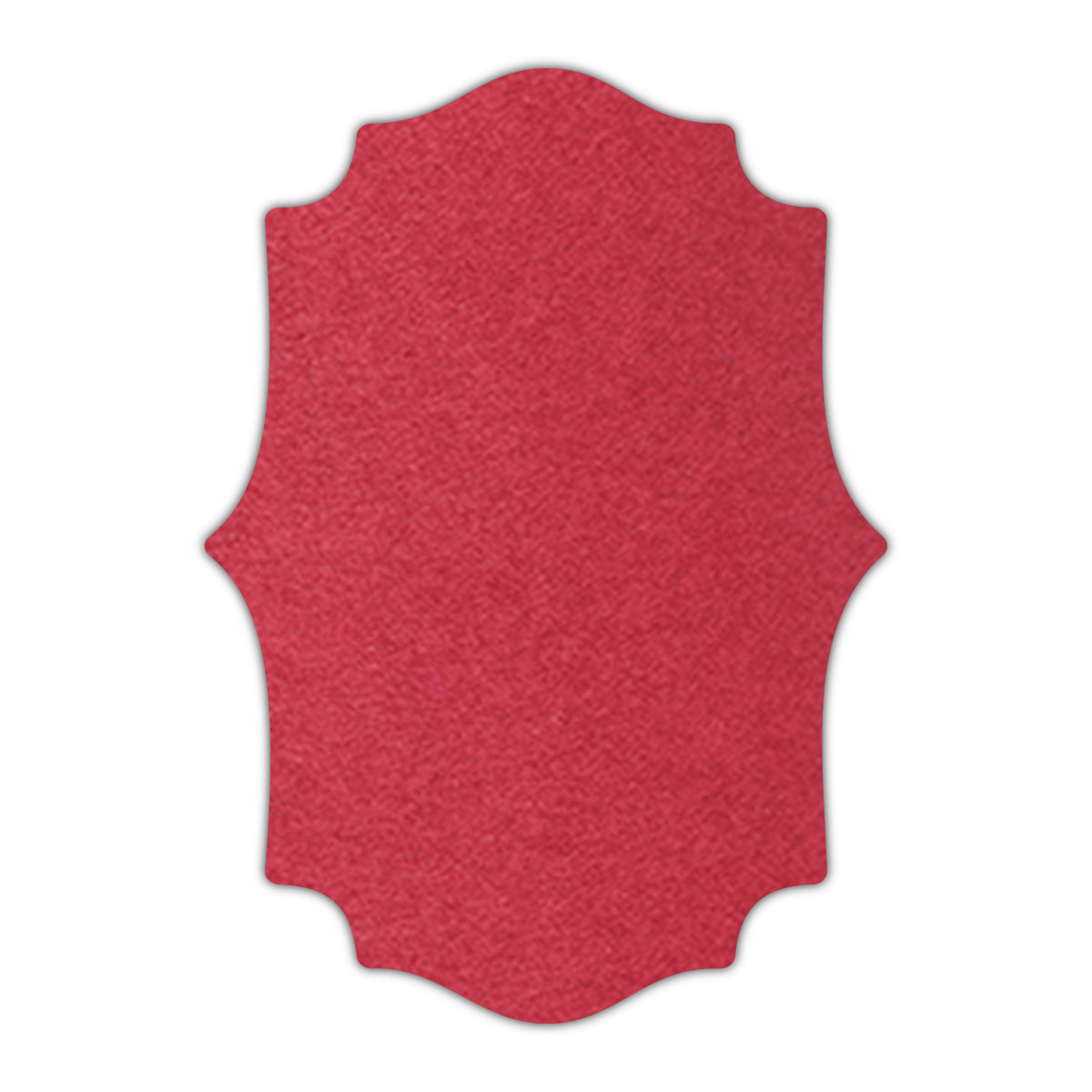 CMYK Print on Scarlet Cardstock | Shape P10 | 8.5" x 11"