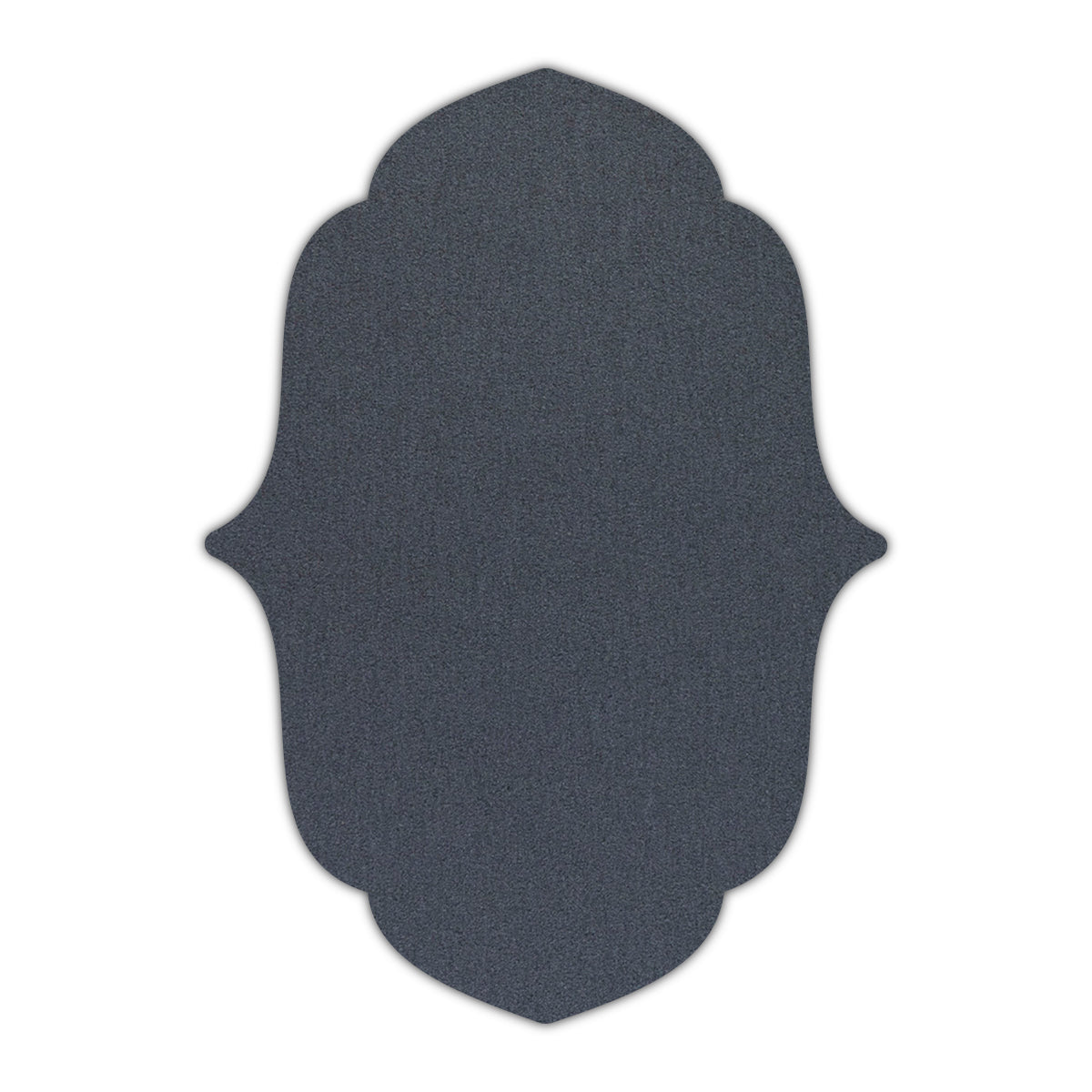 CMYK Print on Shimmer Anthracite Cardstock | Shape P11 | 3" x 5"