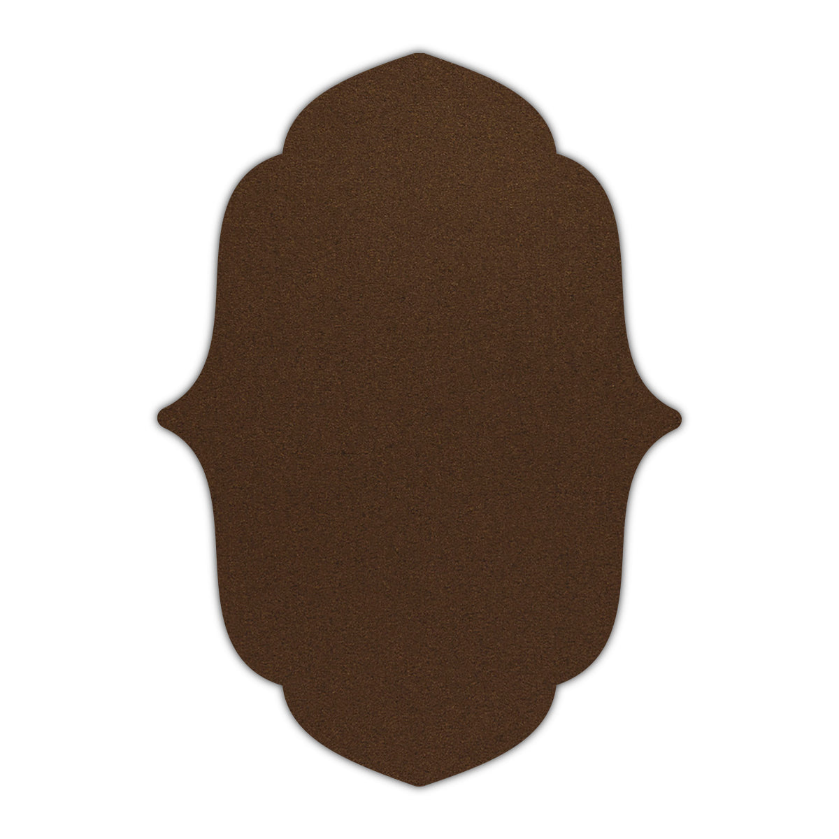 CMYK Print on Shimmer Bronze Cardstock | Shape P11 | 5" x 8"