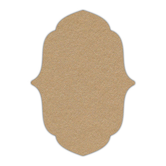 CMYK Print on Camel Cardstock | Shape P11 | 8" x 10"