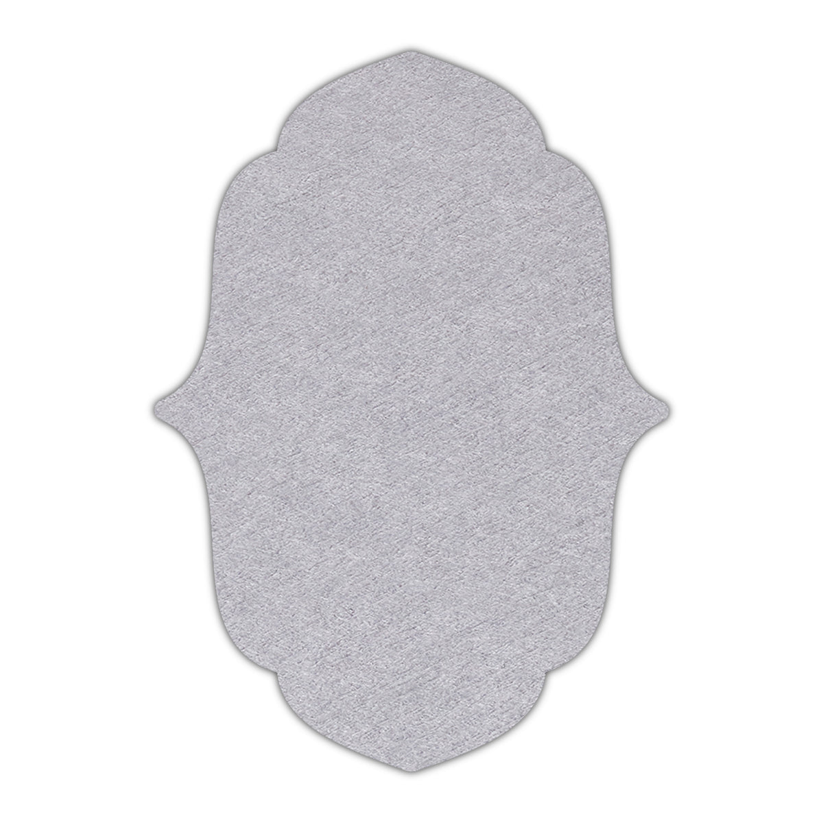CMYK Print on Cool Grey Cardstock | Shape P11 | 2" x 3"