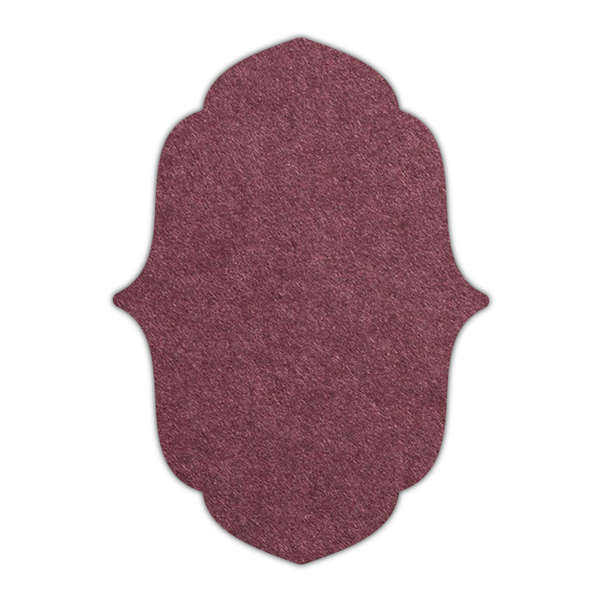 CMYK Print on Merlot Cardstock | Shape P11 | 8" x 10"