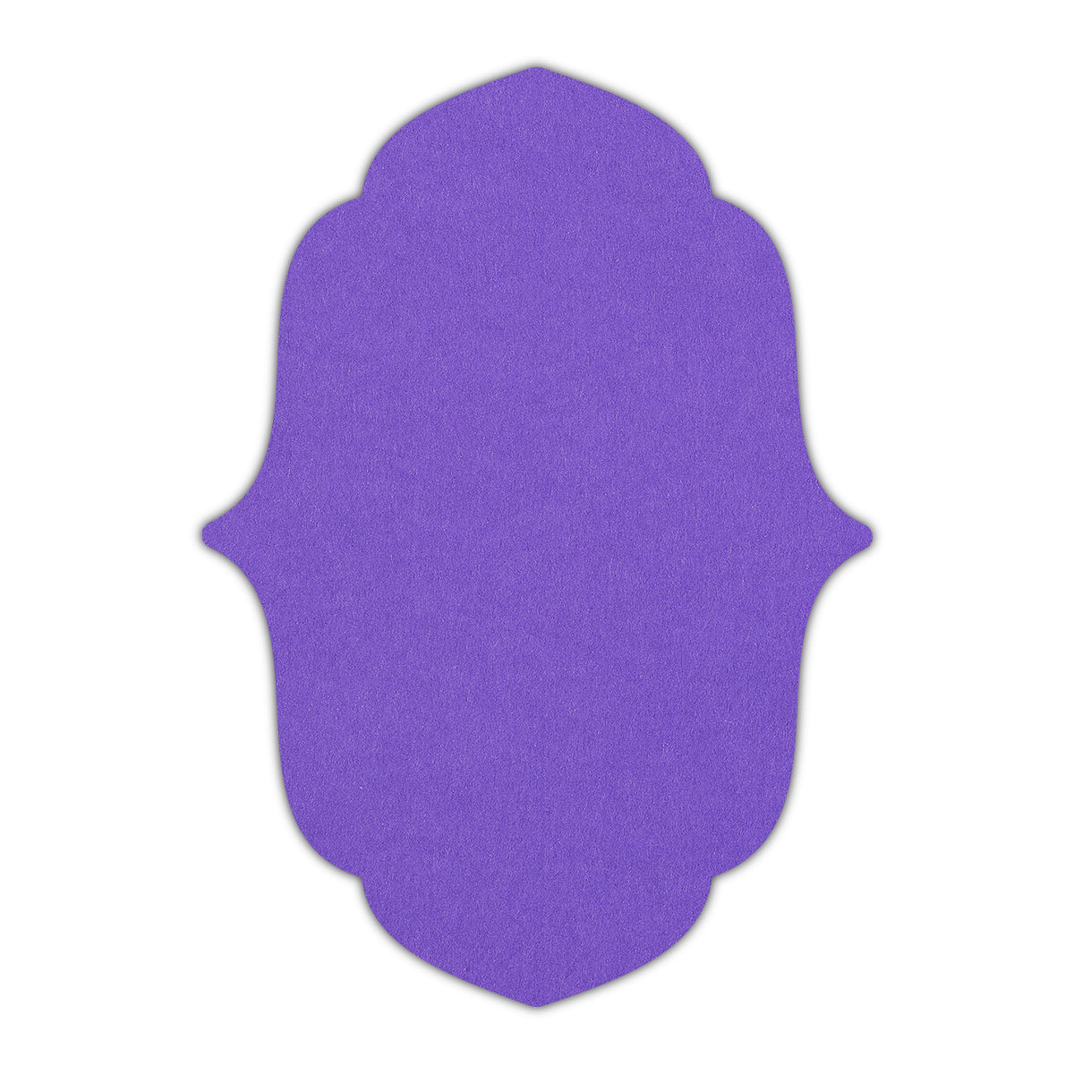 CMYK Print on Purple Cardstock | Shape P11 | 5.5" x 8.5"