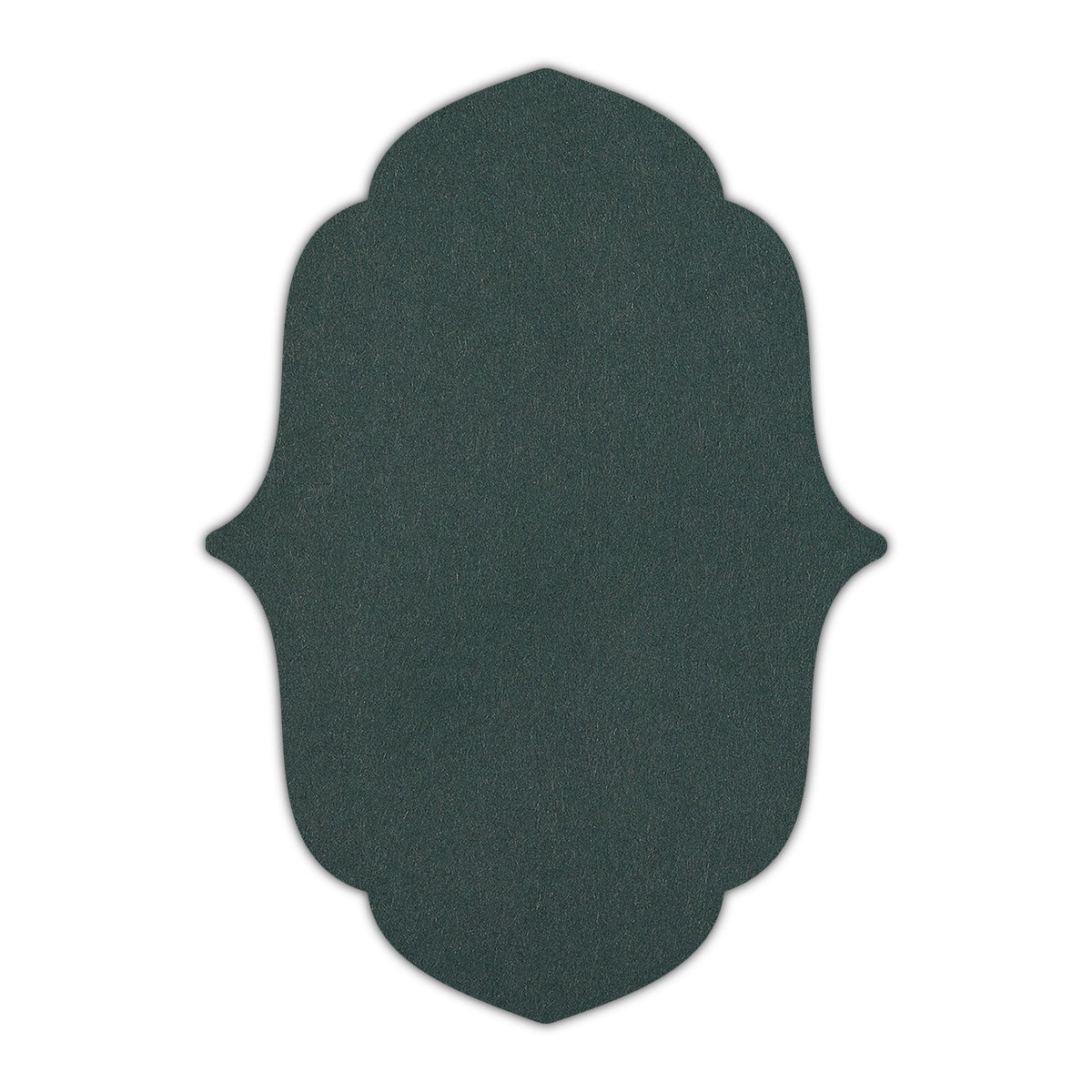 CMYK Print on Racing Green Cardstock | Shape P11 | 2" x 3.5"
