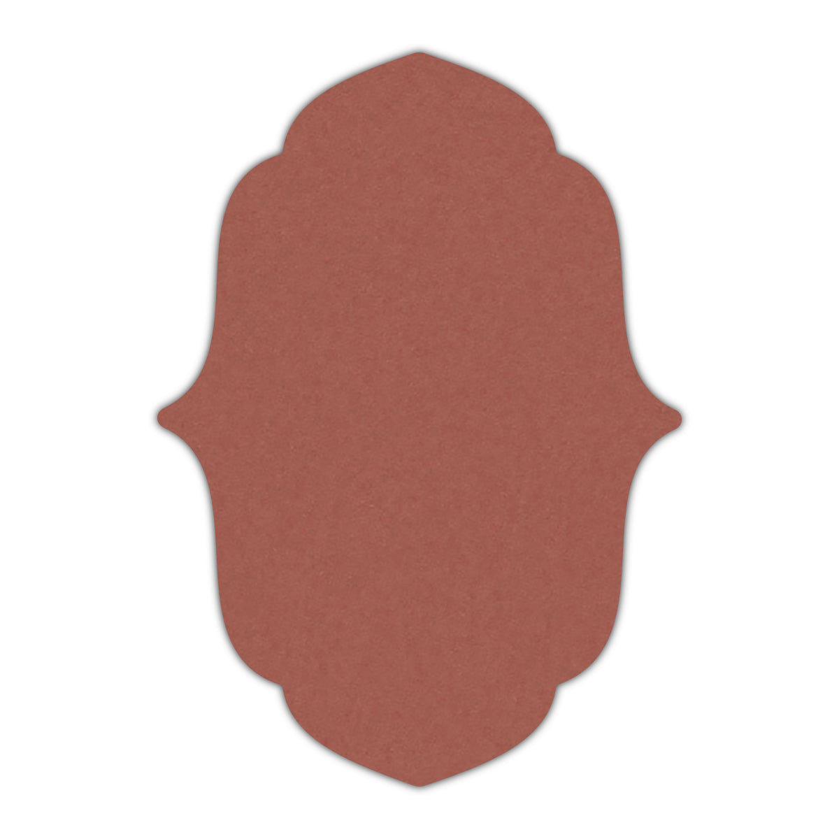 CMYK Print on Rosebud Cardstock | Shape P11 | 2.5" x 3.5"