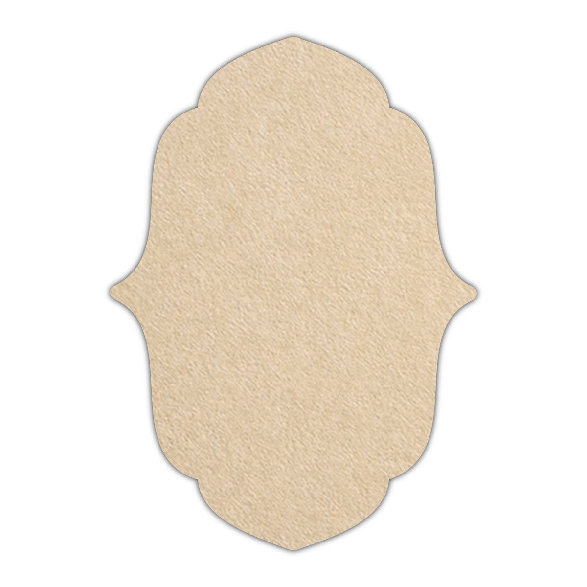 CMYK Print on Wheat Cardstock | Shape P11 | 4.25" x 5.5"