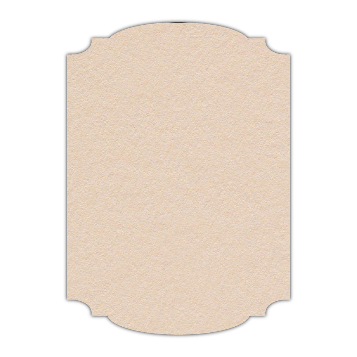 CMYK Print on Biscuit Cardstock | Shape P12 | 6" x 9"
