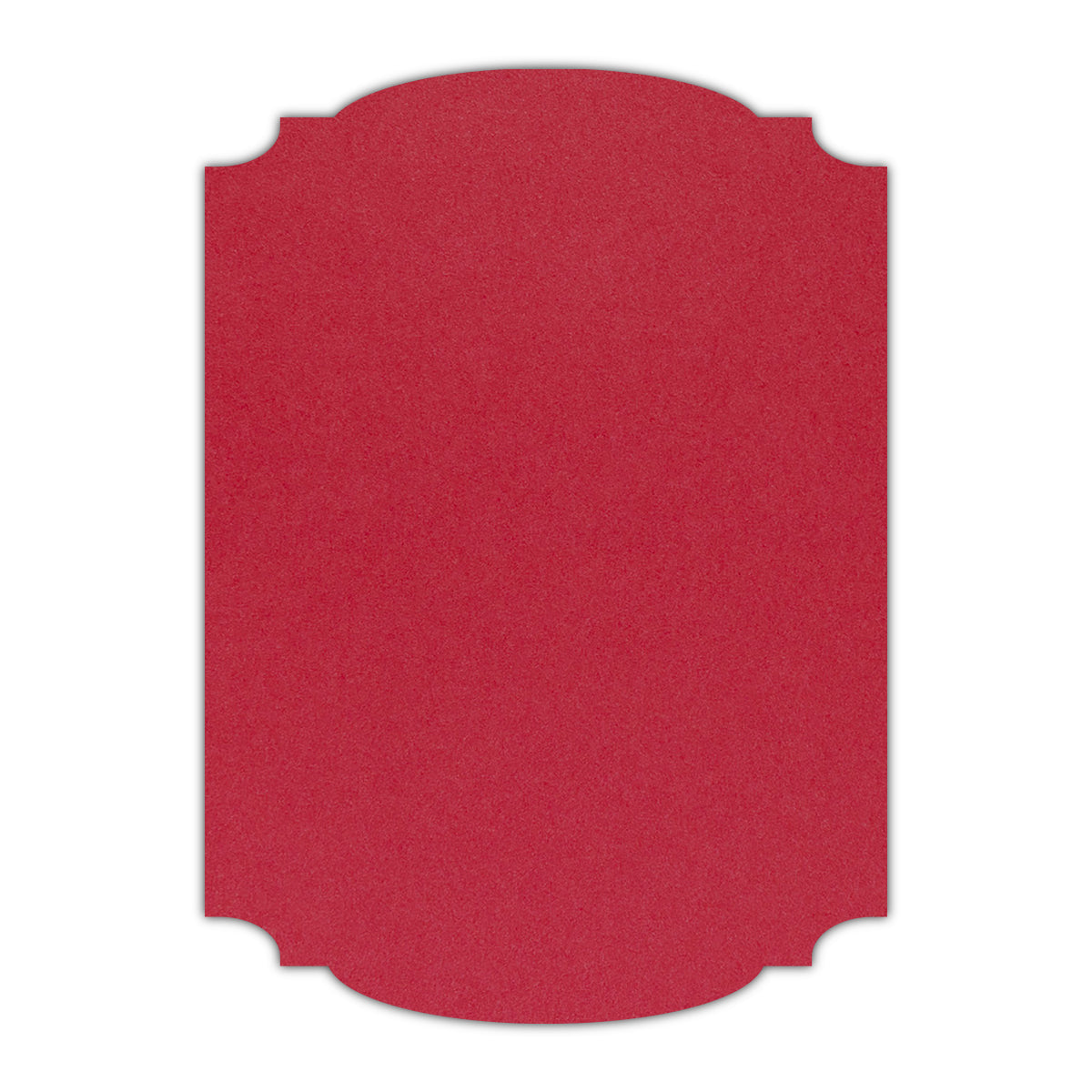 CMYK Print on Shimmer Jupiter Cardstock | Shape P12 | 2" x 3"