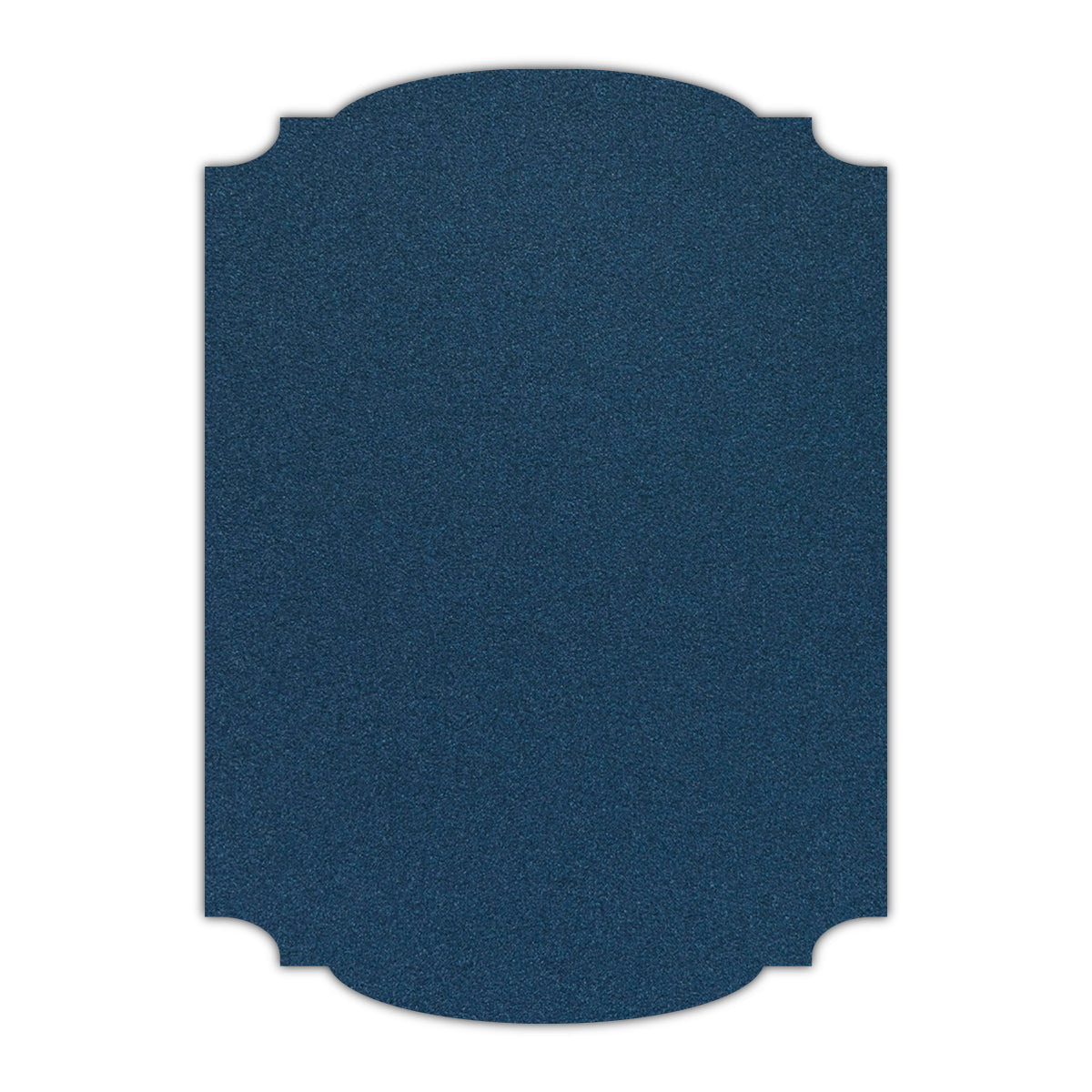 CMYK Print on Shimmer Lapis Cardstock | Shape P12 | 5" x 7"