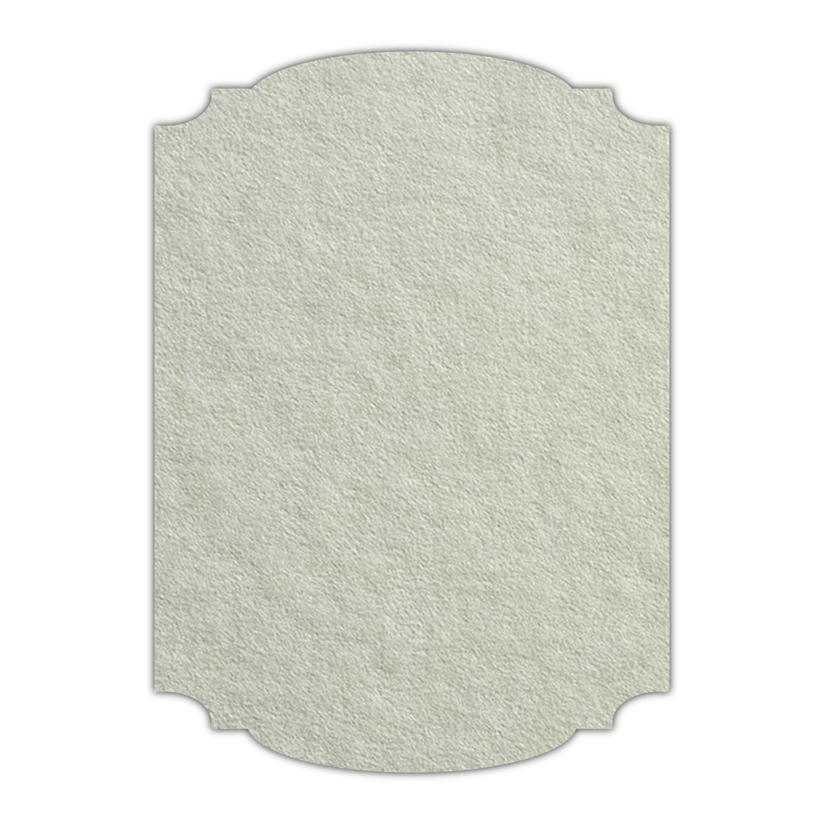 CMYK Print on Light Moss Cardstock | Shape P12 | 12" x 18"