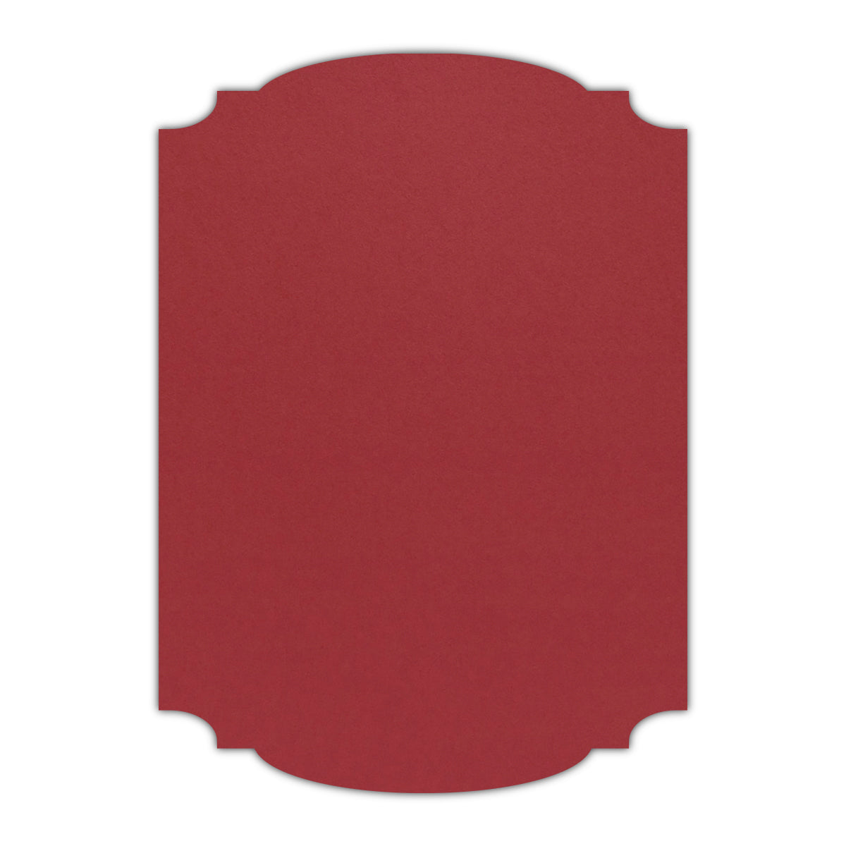 CMYK Print on Shimmer Mars Cardstock | Shape P12 | 8" x 10"