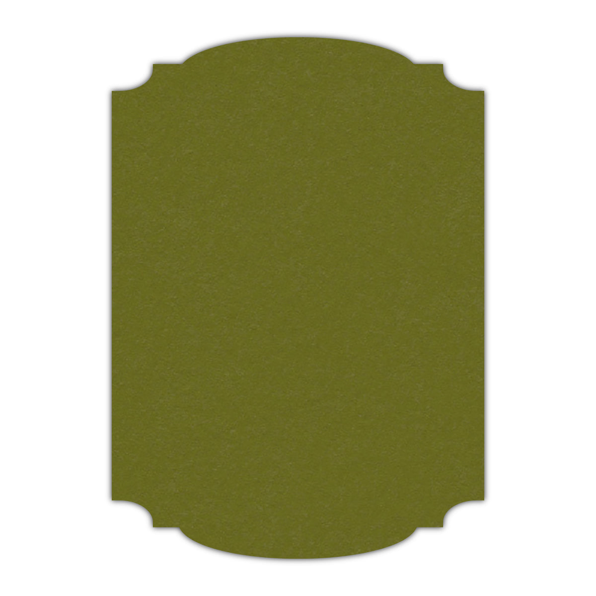 CMYK Print on Meadow Cardstock | Shape P12 | 2.5" x 3.5"