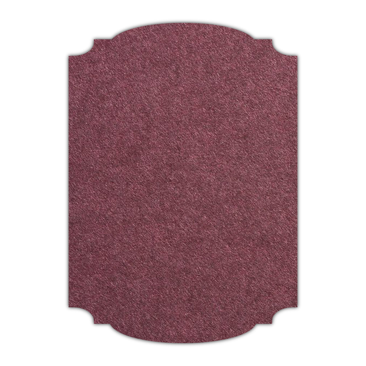 CMYK Print on Merlot Cardstock | Shape P12 | 11" x 17"