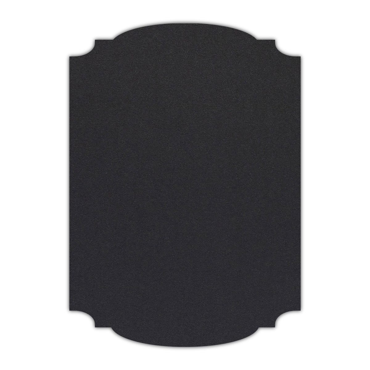 CMYK Print on Shimmer Onyx Cardstock | Shape P12 | 11" x 17"