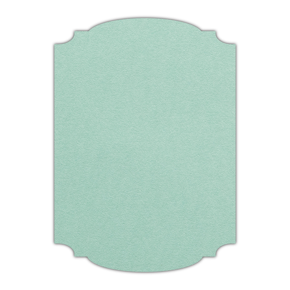 CMYK Print on Park Green Cardstock | Shape P12 | 12" x 18"