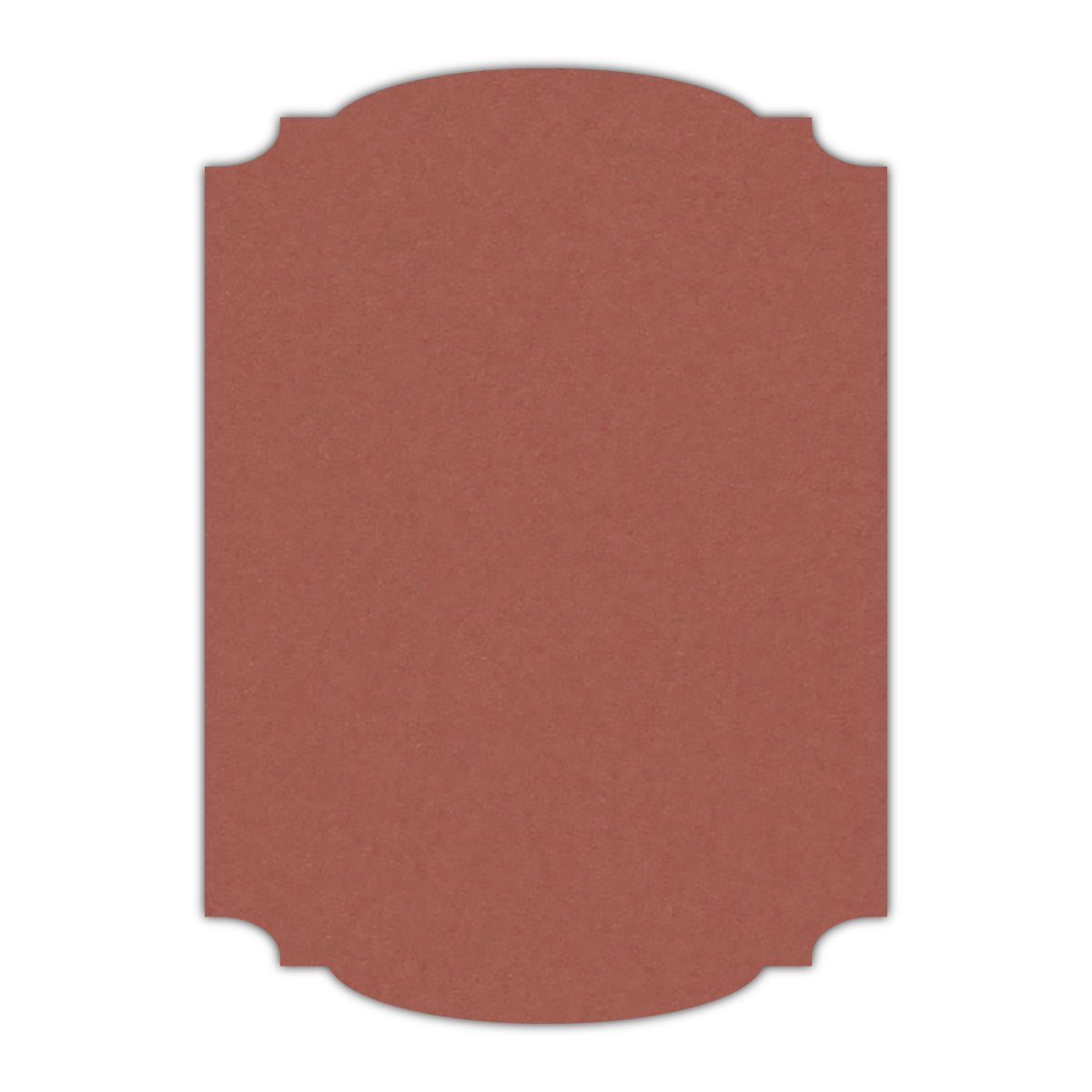 CMYK Print on Rosebud Cardstock | Shape P12 | 4.25" x 5.5"