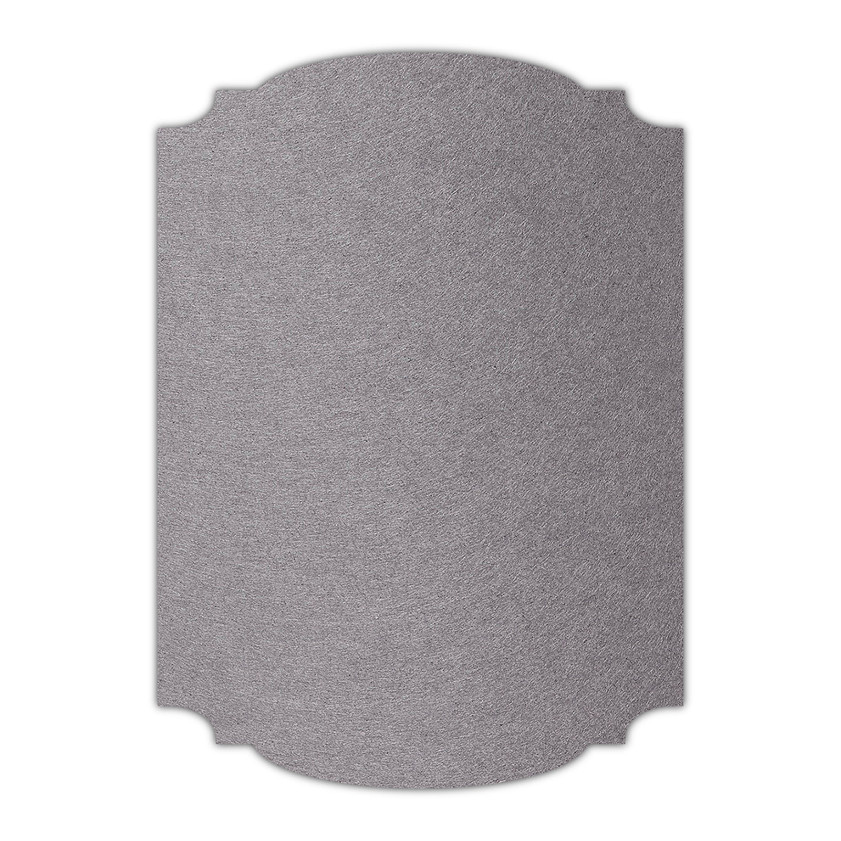 CMYK Print on Smoke Cardstock | Shape P12 | 6" x 9"
