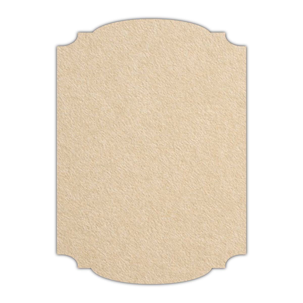 CMYK Print on Wheat Cardstock | Shape P12 | 2" x 3.5"