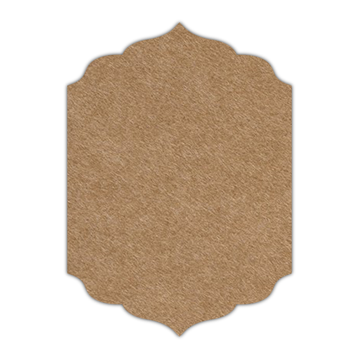 CMYK Print on Beach Sand Cardstock | Shape P13 | 5.5" x 8.5"