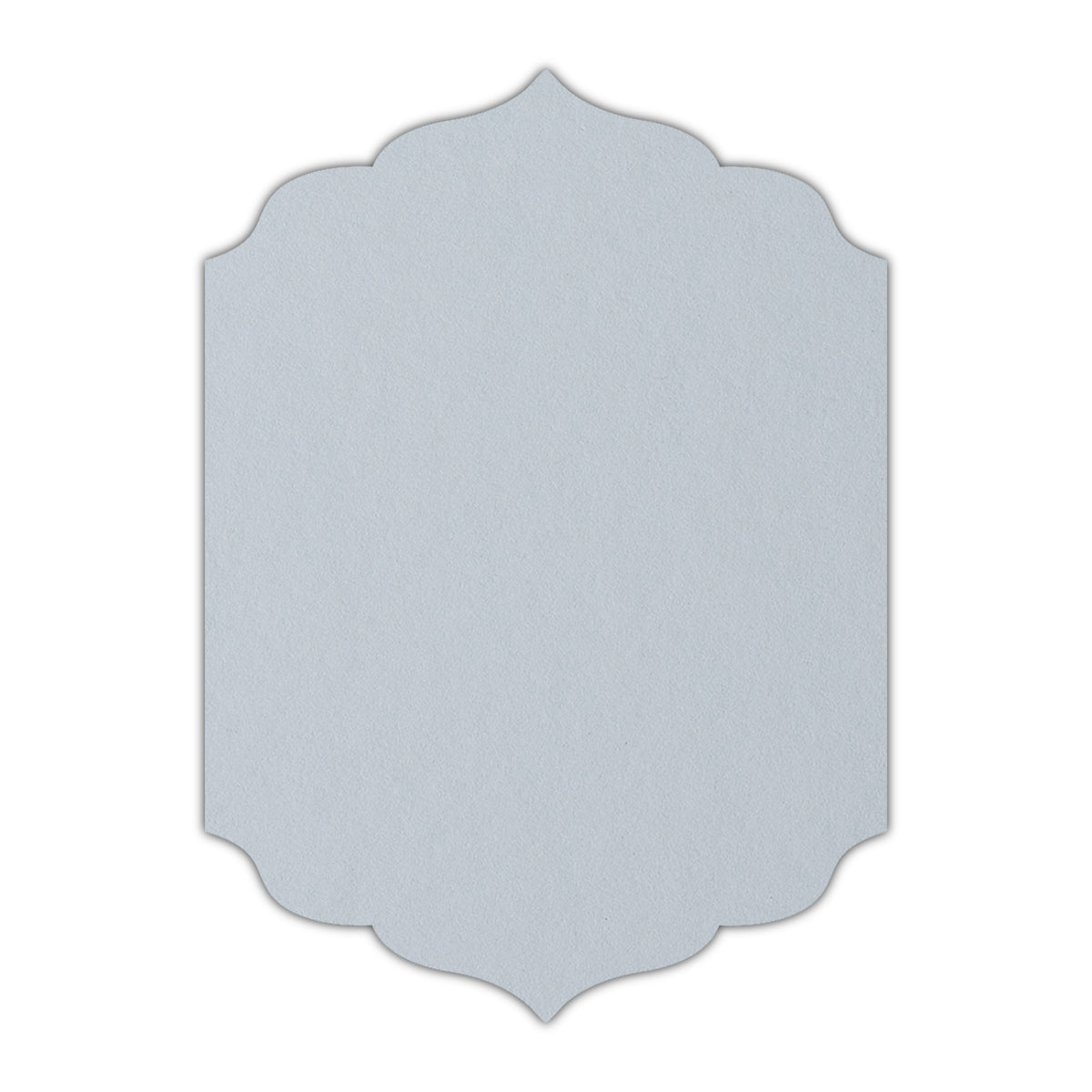 CMYK Print on Cool Blue Cardstock | Shape P13 | 8.5" x 11"