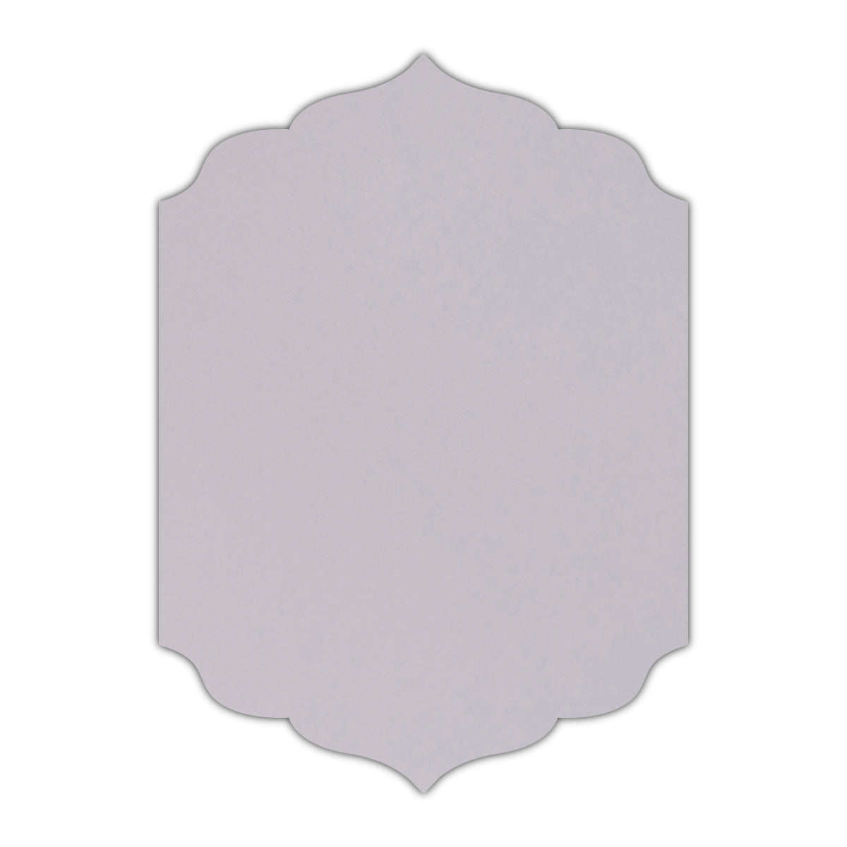 CMYK Print on Shimmer Kunzite Cardstock | Shape P13 | 2.5" x 3.5"