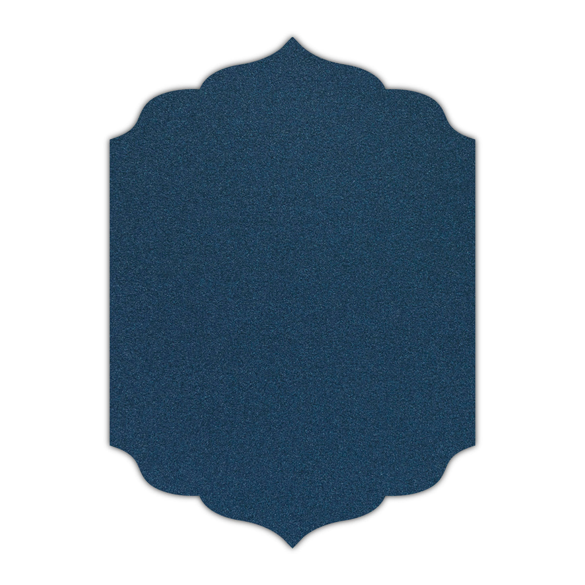 CMYK Print on Shimmer Lapis Cardstock | Shape P13 | 3.5" x 5"