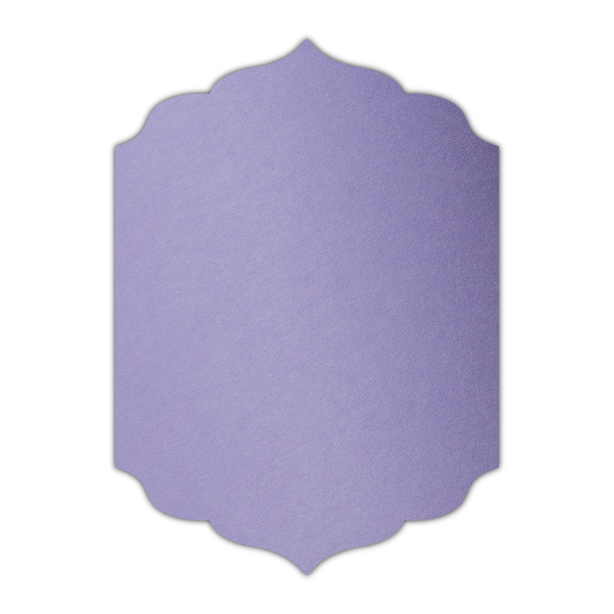 CMYK Print on Lavender Cardstock | Shape P13 | 11" x 14"