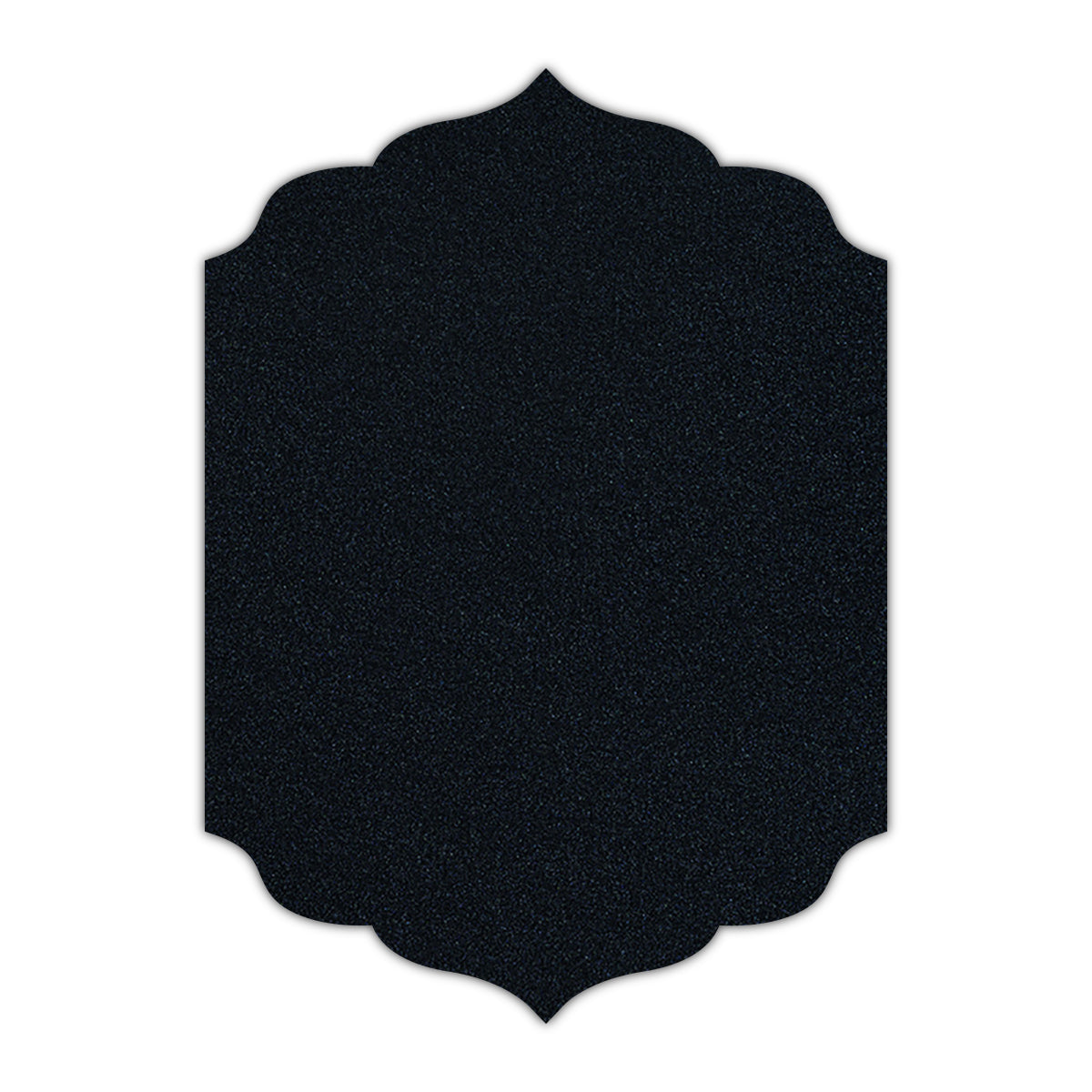 CMYK Print on Shimmer Night Cardstock | Shape P13 | 3" x 4"