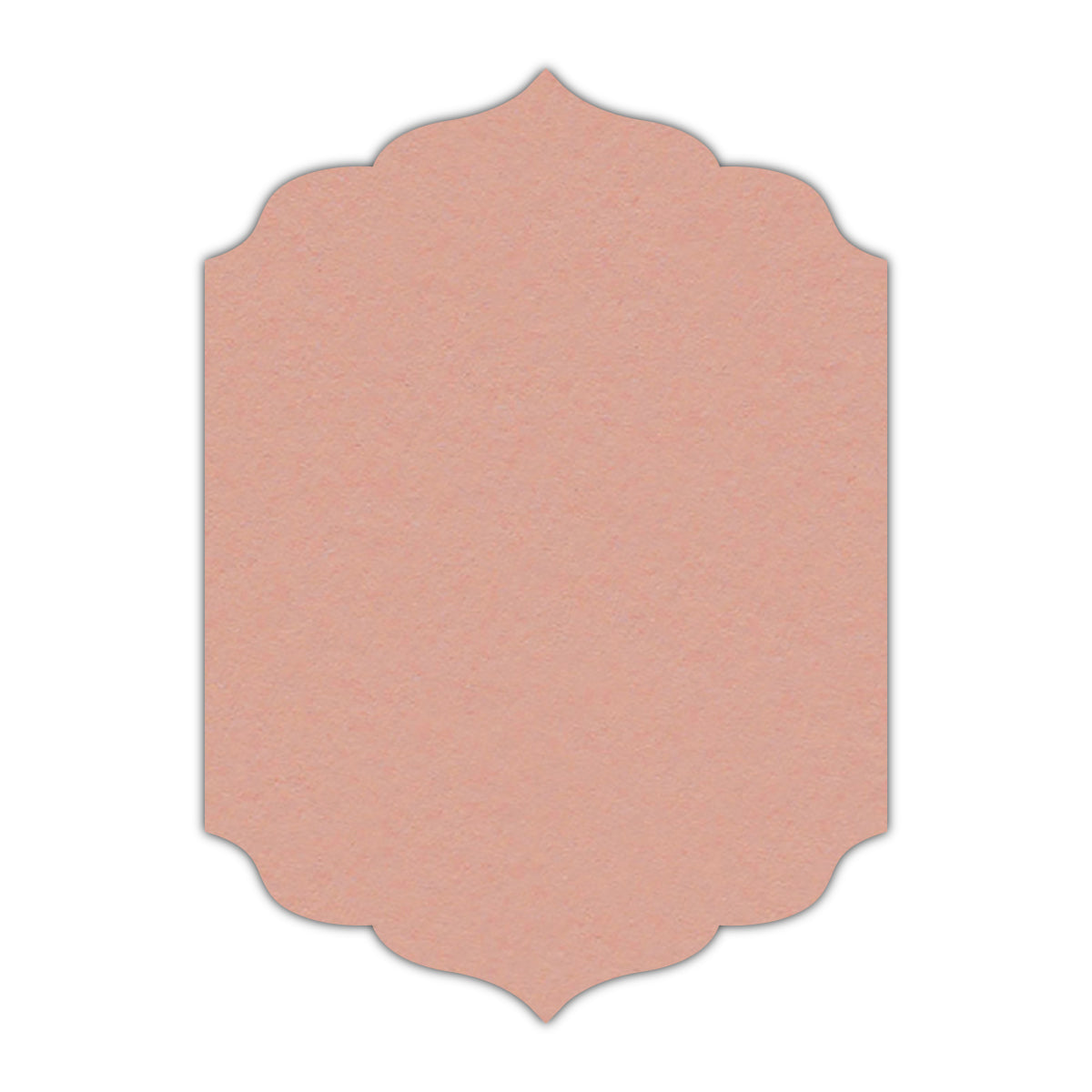 CMYK Print on Old Rose Cardstock | Shape P13 | 5" x 8"