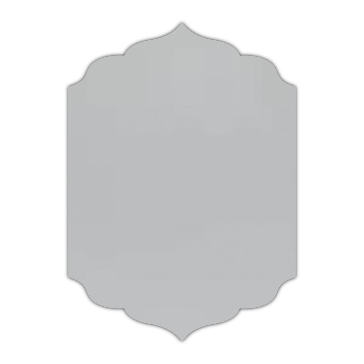 CMYK Print on Shimmer Silver Cardstock | Shape P13 | 11" x 17"