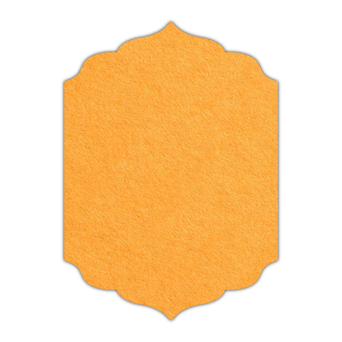 CMYK Print on Sun Glow Cardstock | Shape P13 | 8" x 10"