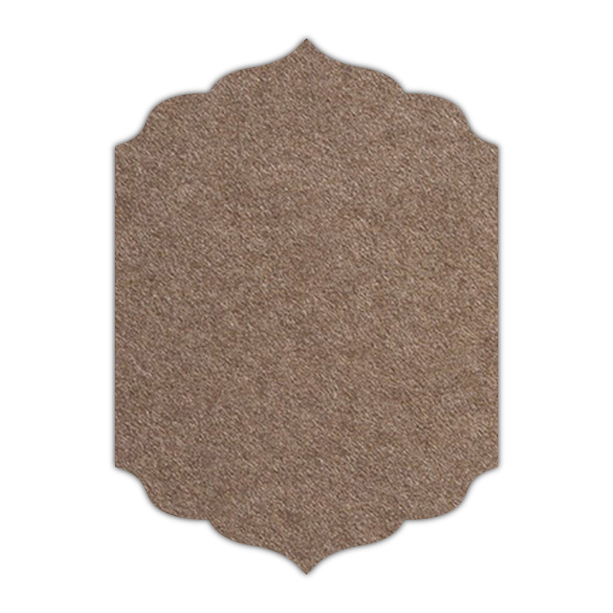 CMYK Print on Walnut Cardstock | Shape P13 | 2.5" x 3.5"