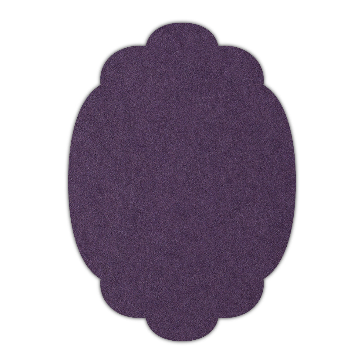 CMYK Print on Shimmer Amethyst Cardstock | Shape P14 | 5" x 8"