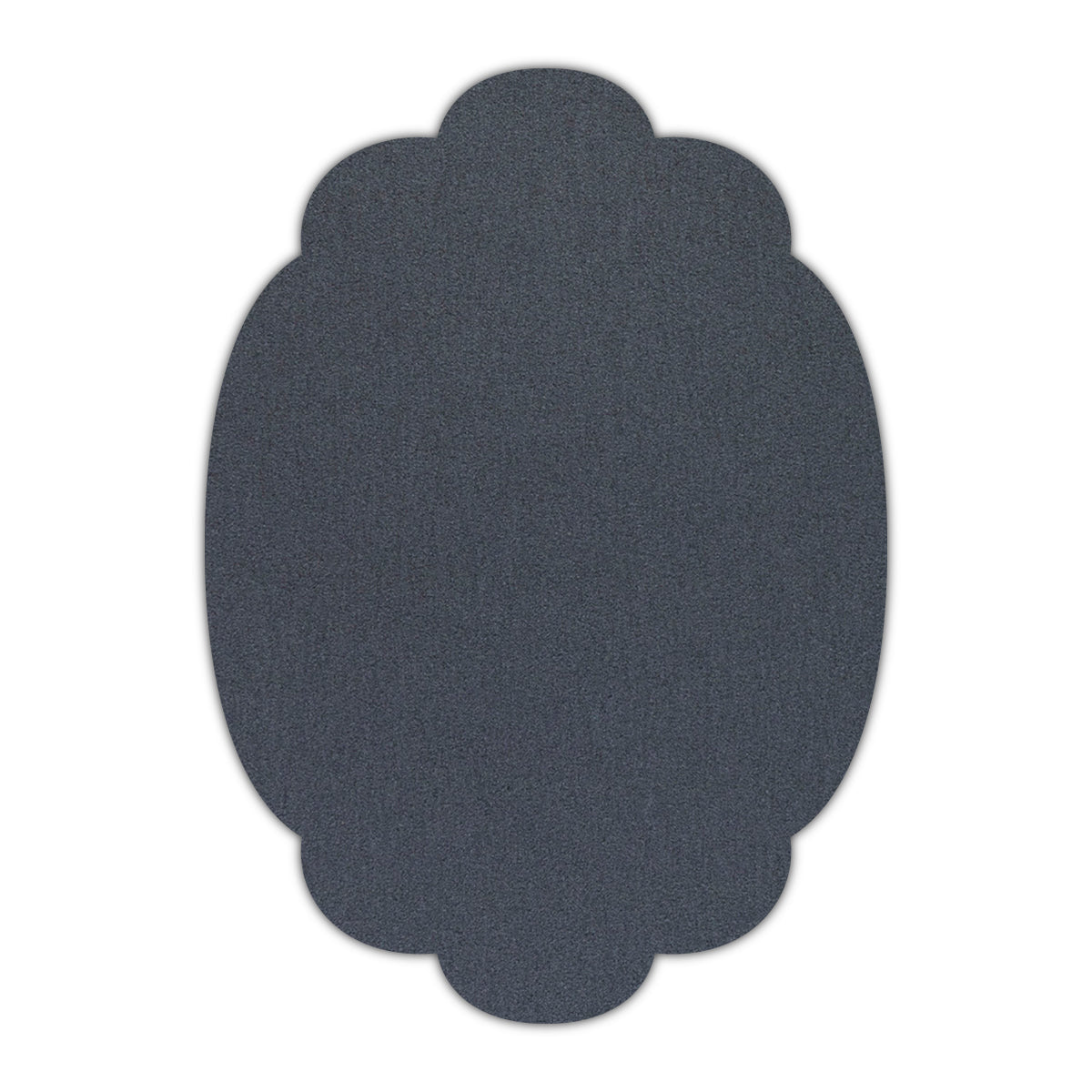 CMYK Print on Shimmer Anthracite Cardstock | Shape P14 | 2.5" x 3.5"