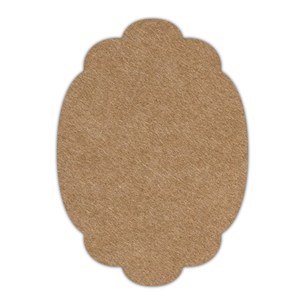 CMYK Print on Beach Sand Cardstock | Shape P14 | 5" x 8"