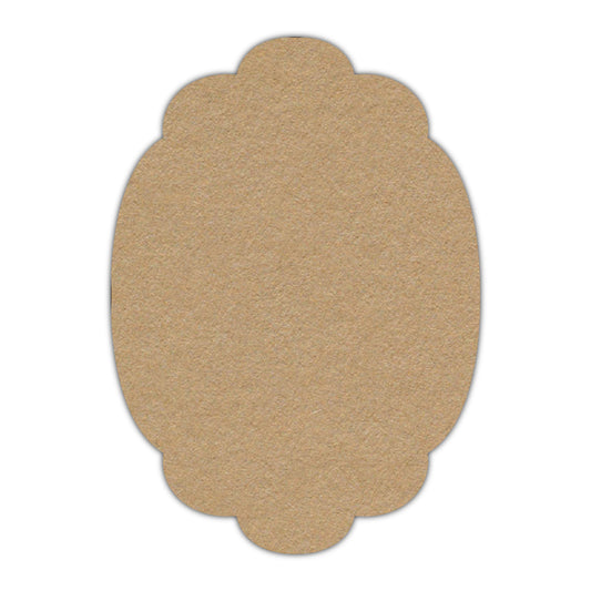 CMYK Print on Camel Cardstock | Shape P14 | 11" x 14"
