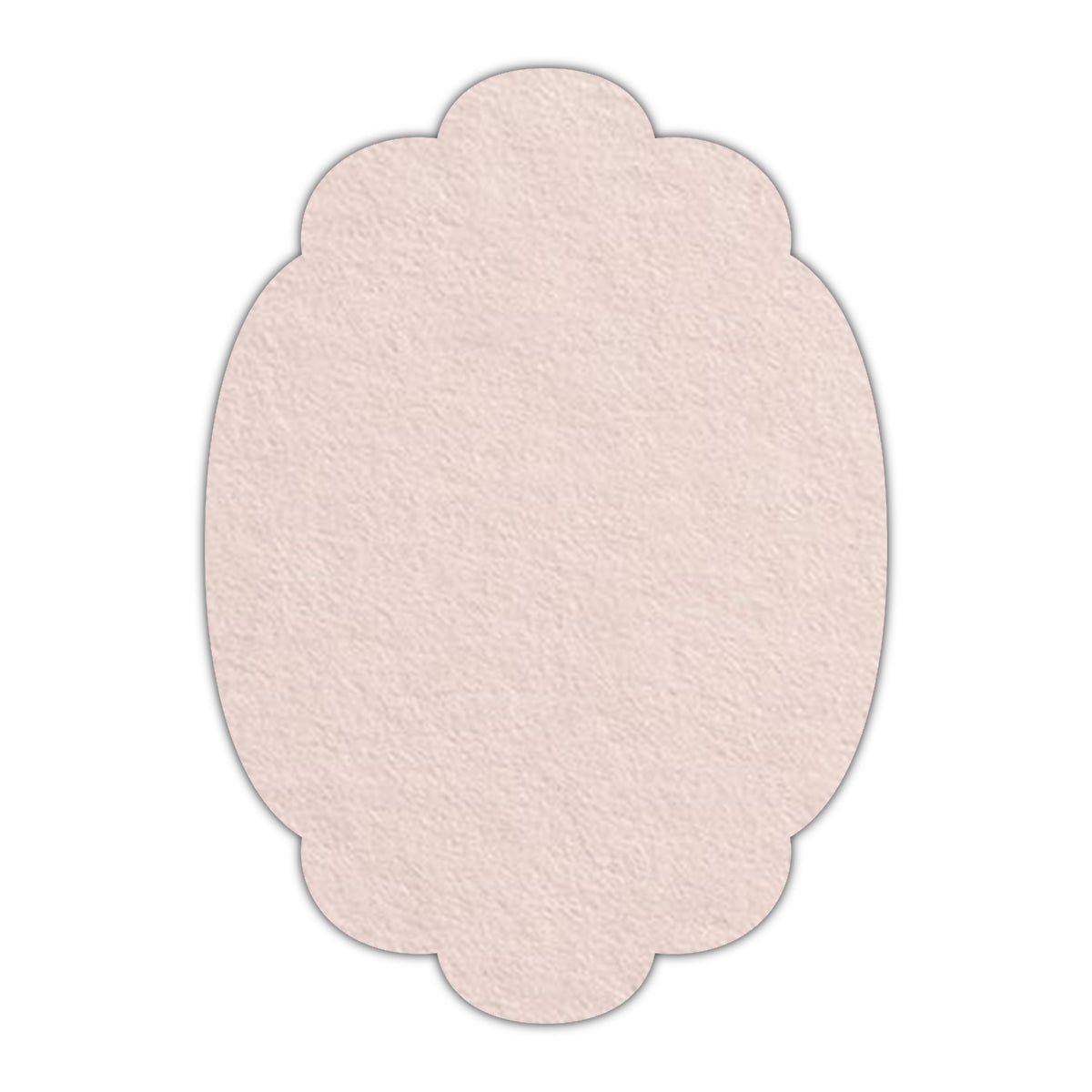 CMYK Print on Chardonnay Cardstock | Shape P14 | 2" x 3.5"