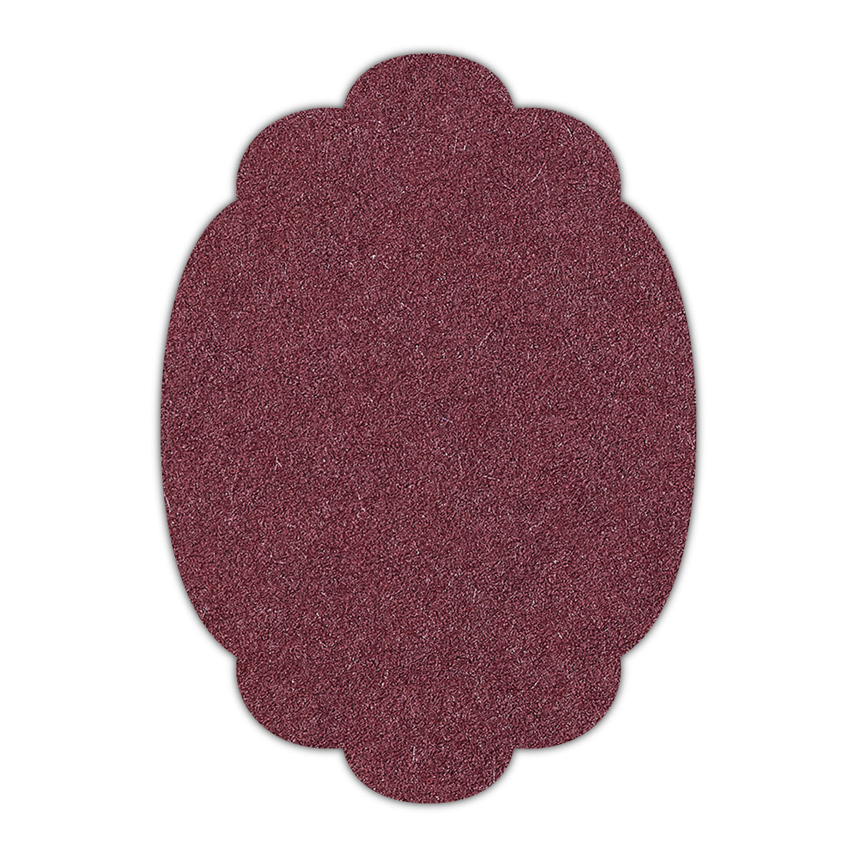 CMYK Print on Claret Cardstock | Shape P14 | 2" x 3.5"
