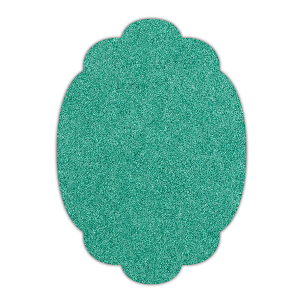 CMYK Print on Emerald Cardstock | Shape P14 | 6" x 9"