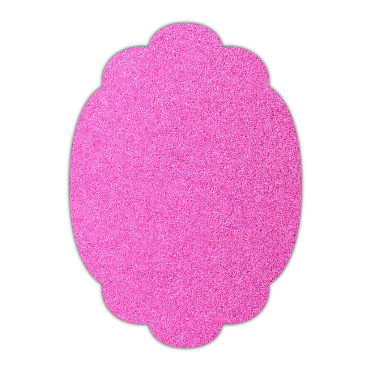 CMYK Print on Fuchsia Pink Cardstock | Shape P14 | 5.5" x 8.5"