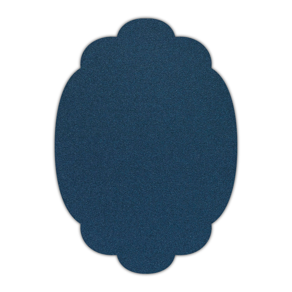CMYK Print on Shimmer Lapis Cardstock | Shape P14 | 3" x 4"