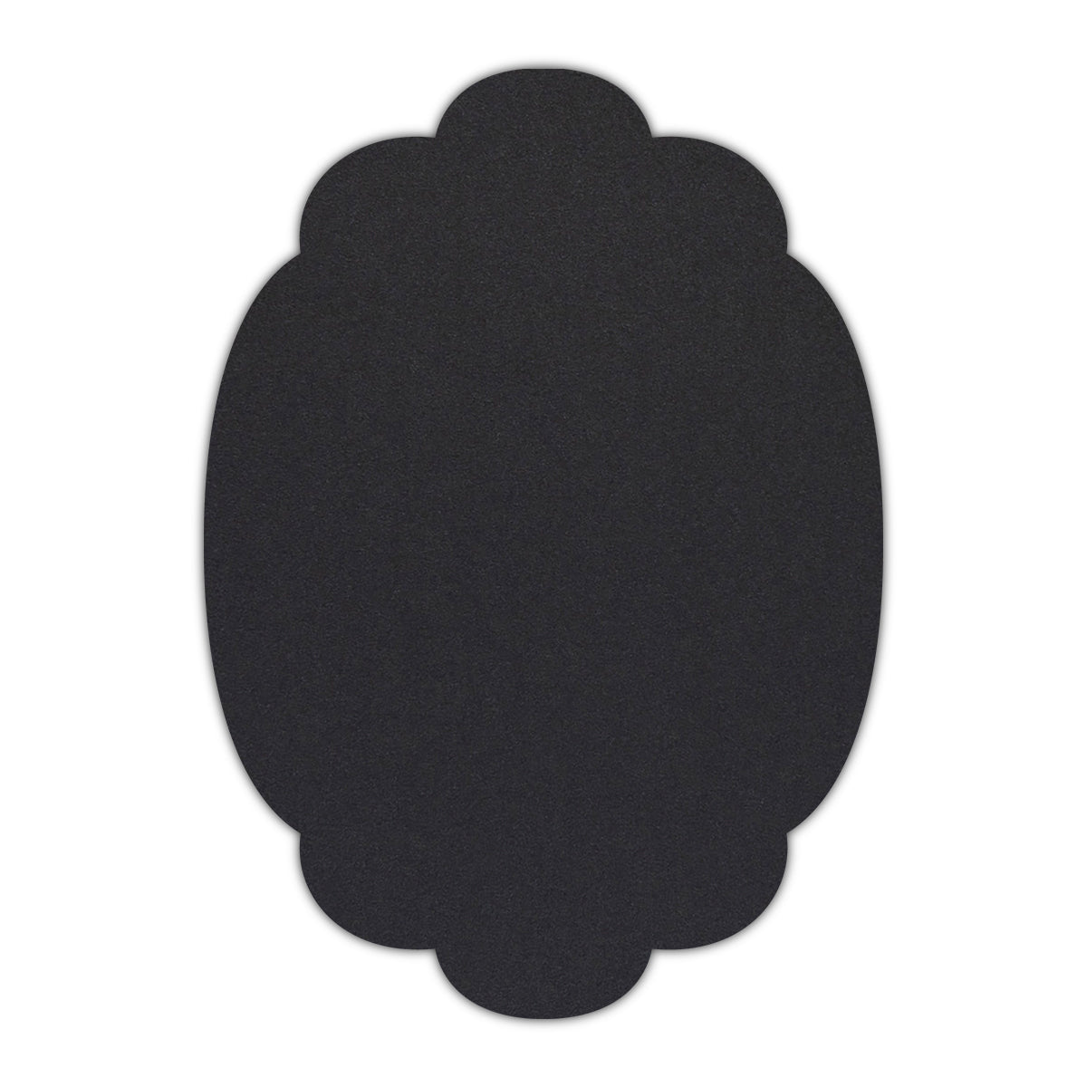 CMYK Print on Shimmer Onyx Cardstock | Shape P14 | 8.5" x 11"