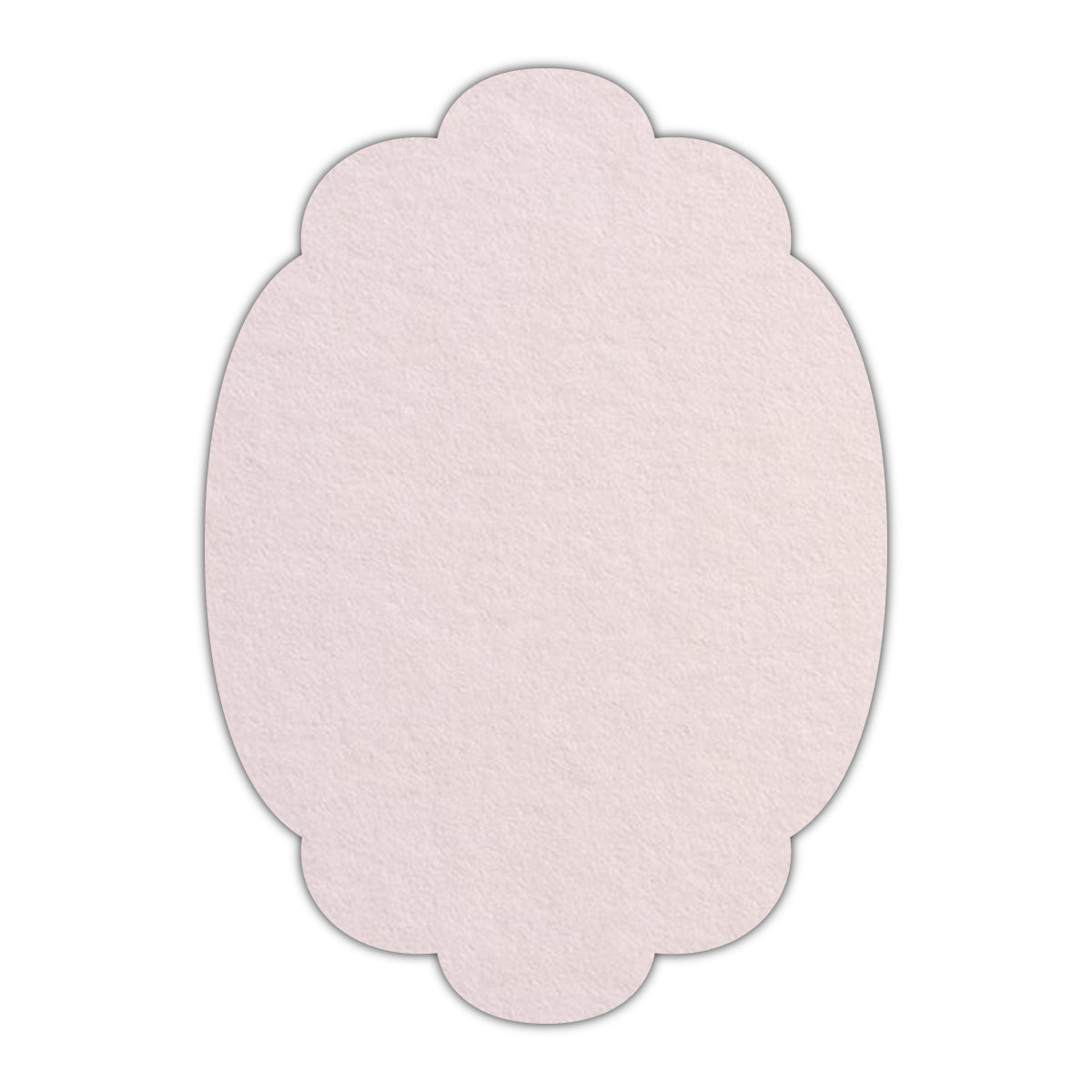 CMYK Print on Powder Pink Cardstock | Shape P14 | 11" x 14"